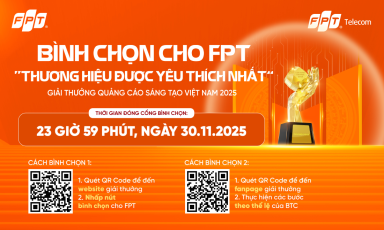 FPT được đề cử hạng mục “Thương hiệu được yêu thích nhất” tại Giải thưởng Vạn Xuân 2025